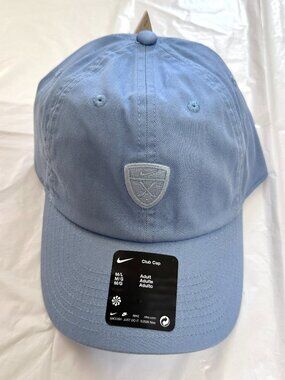 2026 Nike Club Golf Shield Unstructured Cap IO8275-100 Unisex Size M/L Skyblue